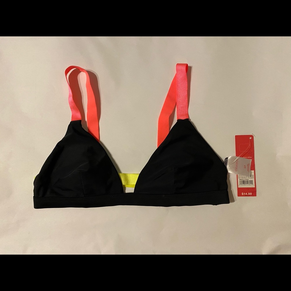 Black bikini top
